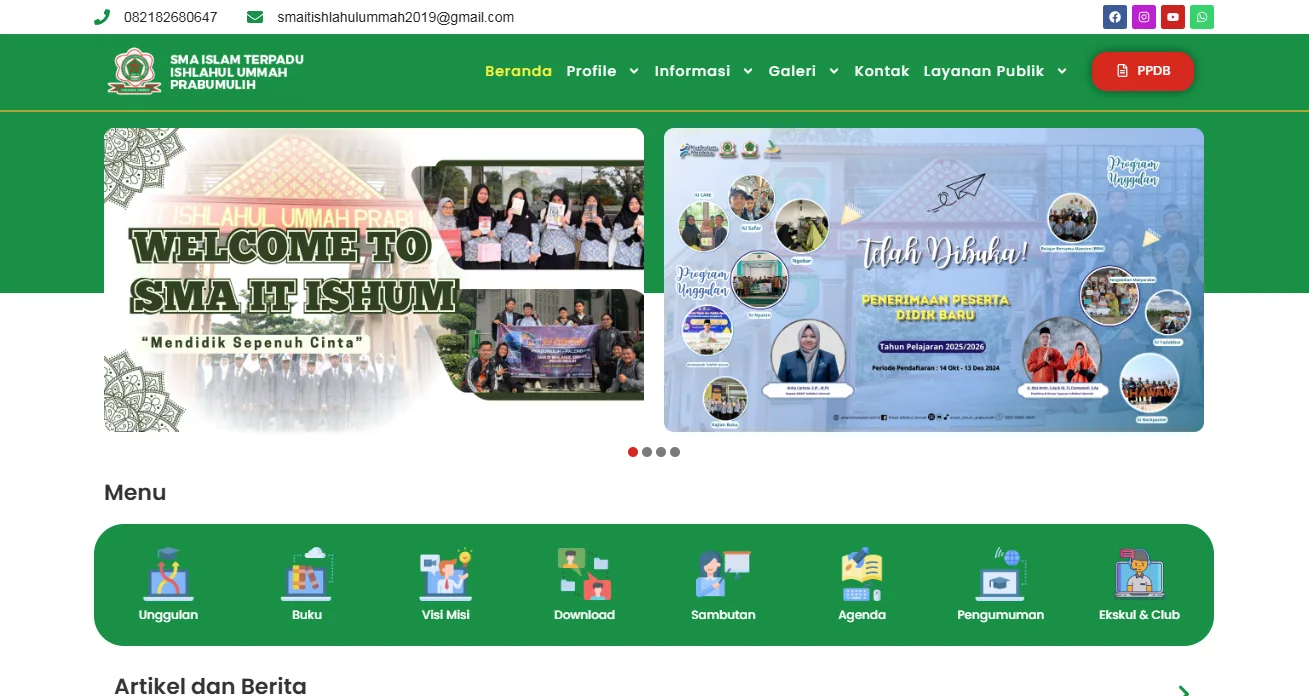 SMAIT Ishlahul Ummah Prabumulih
